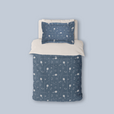 Navy Sports All-In-One Bedding