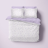 Lavender Floral All-In-One Bedding
