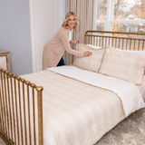 Beige Dotted All-In-One Bedding