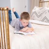 Beige Dotted All-In-One Bedding