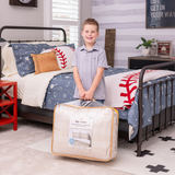 Beige Dotted All-In-One Bedding