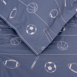 Navy Sports All-In-One Bedding