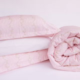 Pink Floral All-In-One Bedding