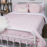 Pink Floral All-In-One Bedding